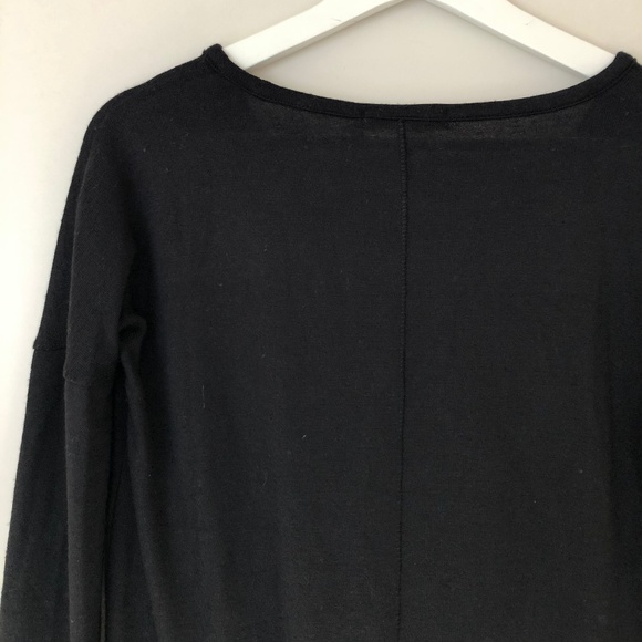 Rag & Bone Theo V-Neck Long Sleeve Tee - Picture 7 of 7